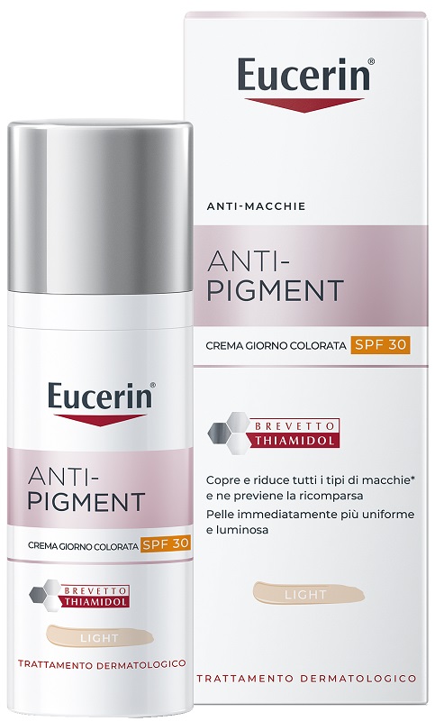 EUCERIN ANTI-PIGMENT GIORNO SPF30 COLORATO LIGHT 50 ML - Luckyfarma.it