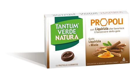 TANTUM VERDE NATURA 15 PASTIGLIE LIQUIRIZIA - Luckyfarma.it