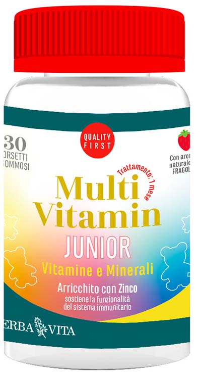 MULTI VITAMIN JUNIOR 30 GOMMOSE - Luckyfarma.it