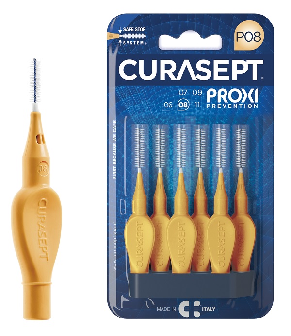 CURASEPT PROXI P08 ARANCIO CHIARO 6 PEZZI - Luckyfarma.it