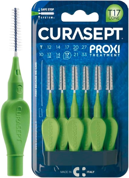 CURASEPT PROXI T17 CONE VERDE/GREEN 6 PEZZI - Luckyfarma.it