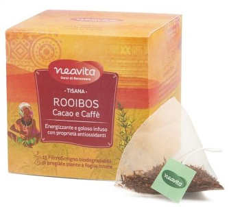 NEAVITA FILTROSCRIGNO ROOIBOS CACAO E CAFFE' 15 FILTRI - Luckyfarma.it