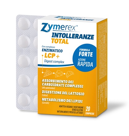 ZYMEREX INTOLLERANZE TOTAL 20 COMPRESSE - Luckyfarma.it