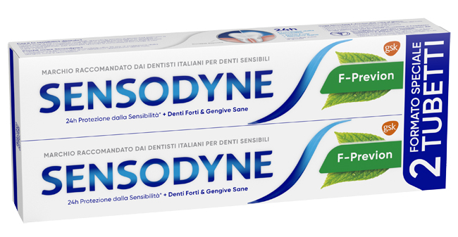 SENSODYNE F PREVION 2 X 75 ML - Luckyfarma.it