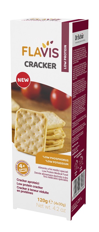 FLAVIS CRACKER APROTEICI 4 PORZIONI DA 30 G - Luckyfarma.it