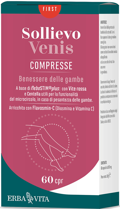 SOLLIEVO VENIS 60 COMPRESSE - Luckyfarma.it