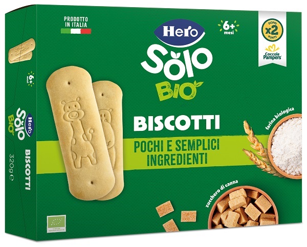 HERO BABY SOLO BISCOTTO SOLUBILE 8X40 G - Luckyfarma.it