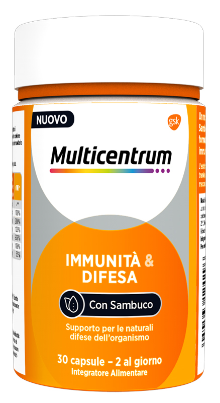 MULTICENTRUM IMMUNITA' & DIFESA 30 CAPSULE - Luckyfarma.it