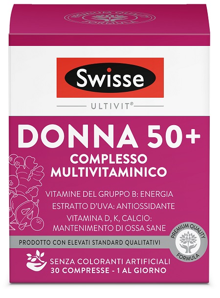 SWISSE MULTIVITAMINICO DONNA 50+ 30 COMPRESSE - Luckyfarma.it