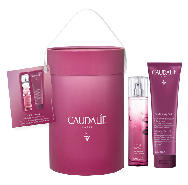 COFANETTO THE DES VIGNES 100 ML XMAS 2022 PROFUMO 100 ML + RGEL DOCCIA 75 ML - Luckyfarma.it