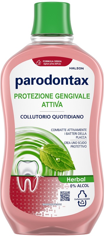 PARODONTAX COLLUTORIO PROTEZIONE GENGIVE HERBAL 500 ML - Luckyfarma.it