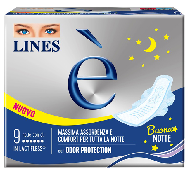 LINES E' NOTTE CARRY PACK 9 PEZZI - Luckyfarma.it