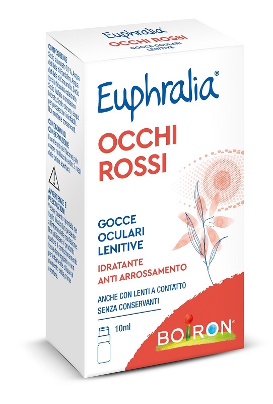 GOCCE OCULARI LENITIVE EUPHRALIA OCCHI ROSSI 10 ML - Luckyfarma.it