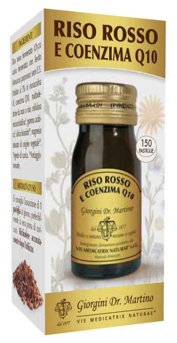 RISO ROSSO E COENZIMA Q10 30 G 150 PASTIGLIE - Luckyfarma.it