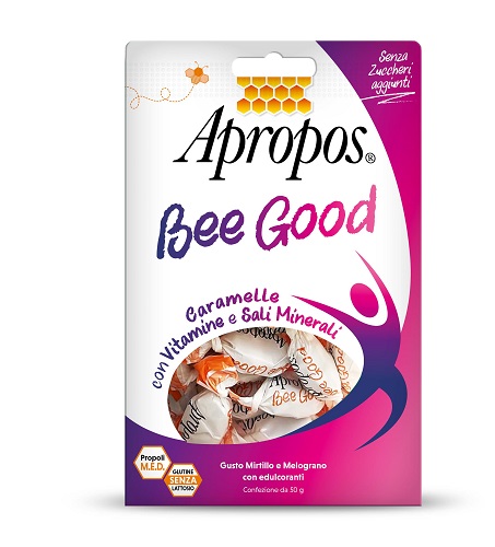 APROPOS BEE GOOD CARAMELLE MULTIVITAMINICHE 50 G - Luckyfarma.it