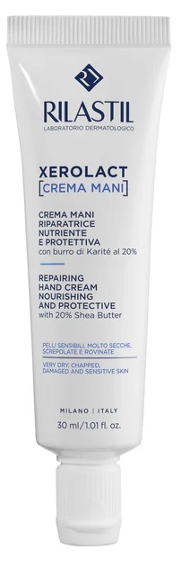 RILASTIL XEROLACT CREMA MANI NUTRIENTE E PROTETTIVA NUOVA FORMULA 30 ML - Luckyfarma.it