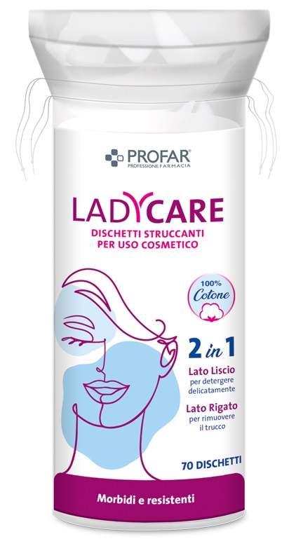 PROFAR LADYCARE DISCHETTI STRUCCANTI 70 PEZZI - Luckyfarma.it