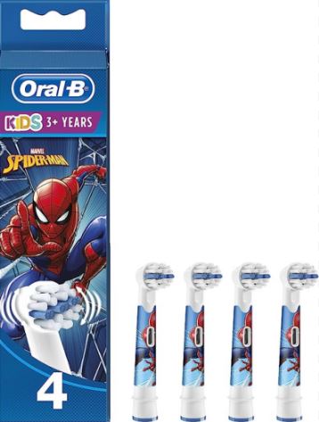 ORALB POWER REFILL EB10 SPIDERMAN 4 PEZZI - Luckyfarma.it