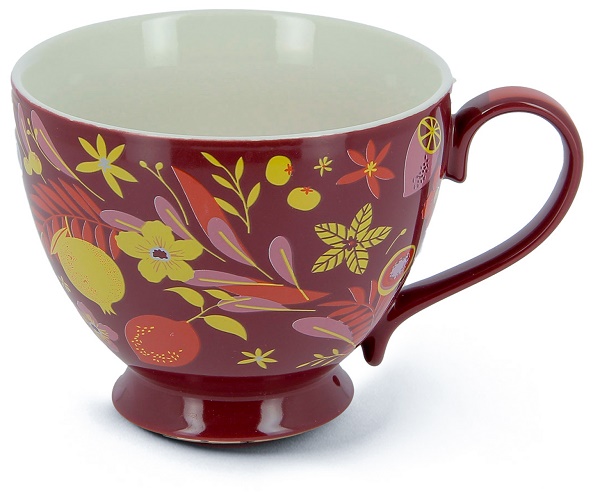 NEAVITA MUG BORDEAUX TISANA TIME COLLECTION 400 ML - Luckyfarma.it